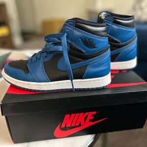 Nike Air Jordan 1 High Royal Blue and Black